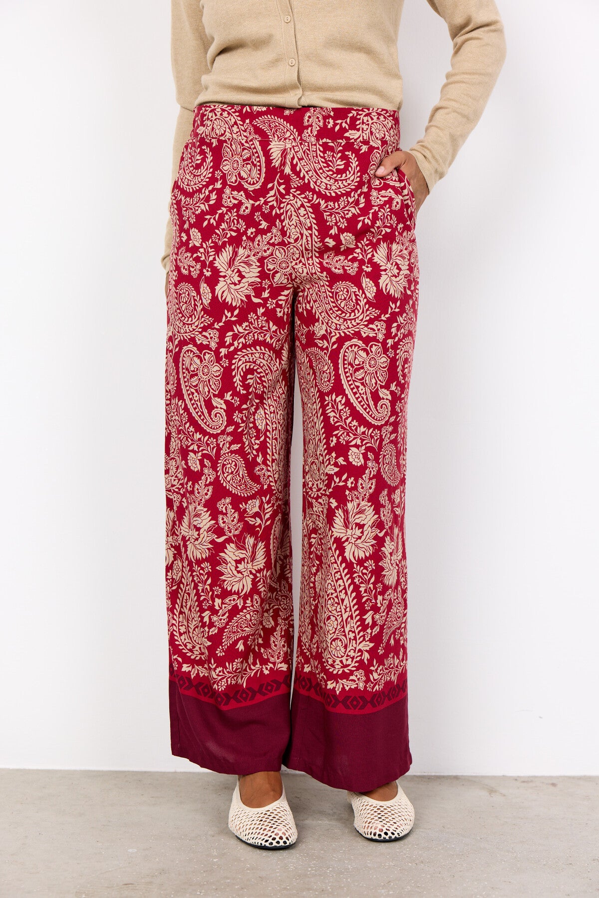 SC-VALGERDA 3-B Pants Dark red