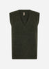 SC-HERLA 1 Waistcoat Dark green