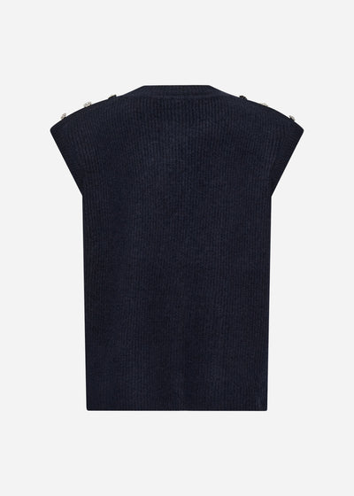 SC-AVALON 1 Waistcoat Dark blue