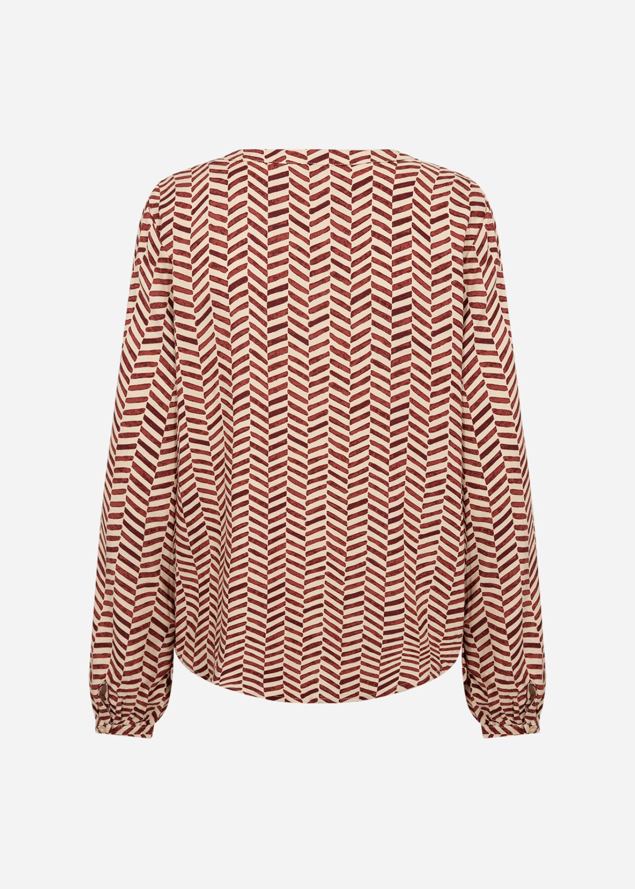 SC-SELIA 2 Blouse Rust red