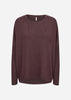 SC-BIARA 1 Blouse Dark plum