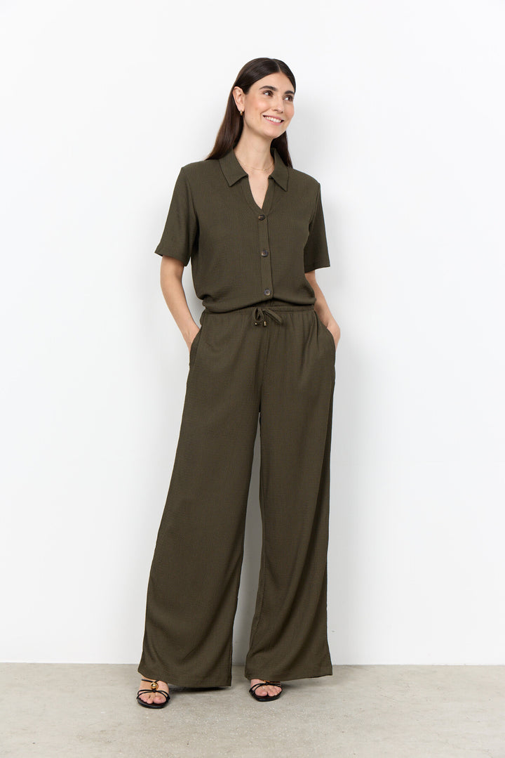 soy SC-DELAL 4 Pants in Green from soyaconcept | Soyaconcept.com