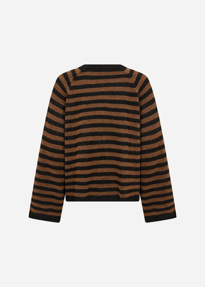 SC-ORLEAN STRIPE 14 Pullover Black