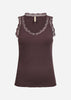 SC-CHANILLA 1 Top Dark plum