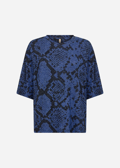 SC-BIARA AOP 144 T-shirt Dark blue