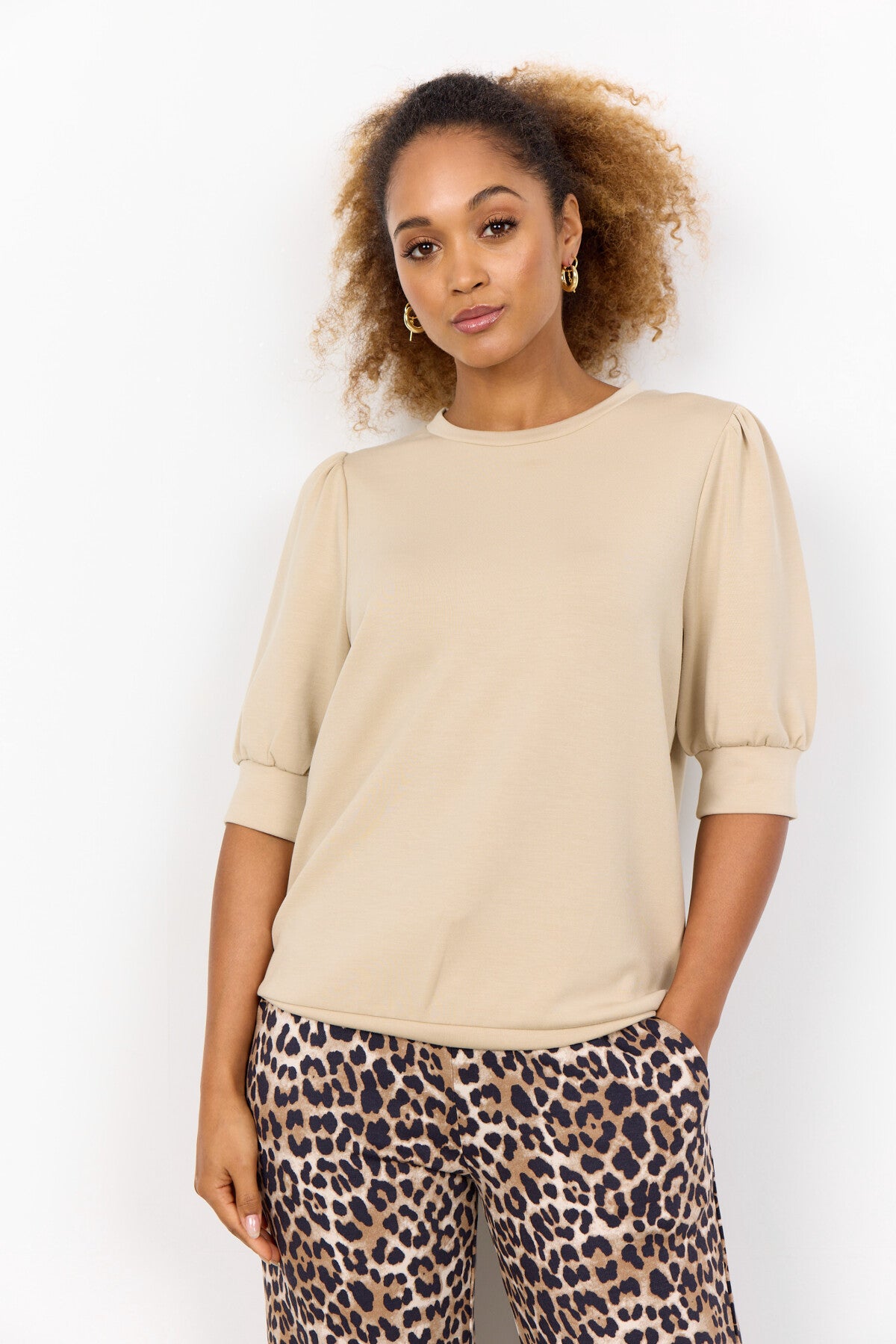 SC-BANU 83 T-shirt Sand