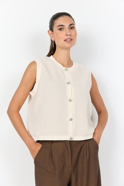 SC-ONYX 11 Waistcoat Cream