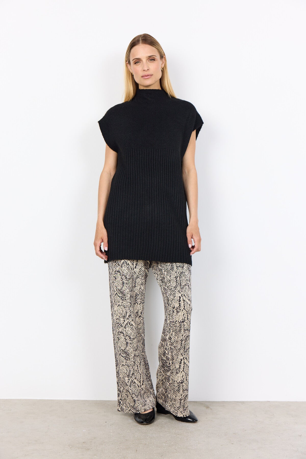 SC-VIRGINIA 2 Waistcoat Black