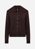 SC-DOLLIE 837 Cardigan Dark plum