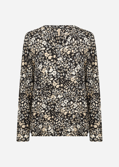 SC-FELICITY AOP 532 Blouse Black