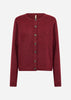 SC-ORLEAN 2 Cardigan Ruby red