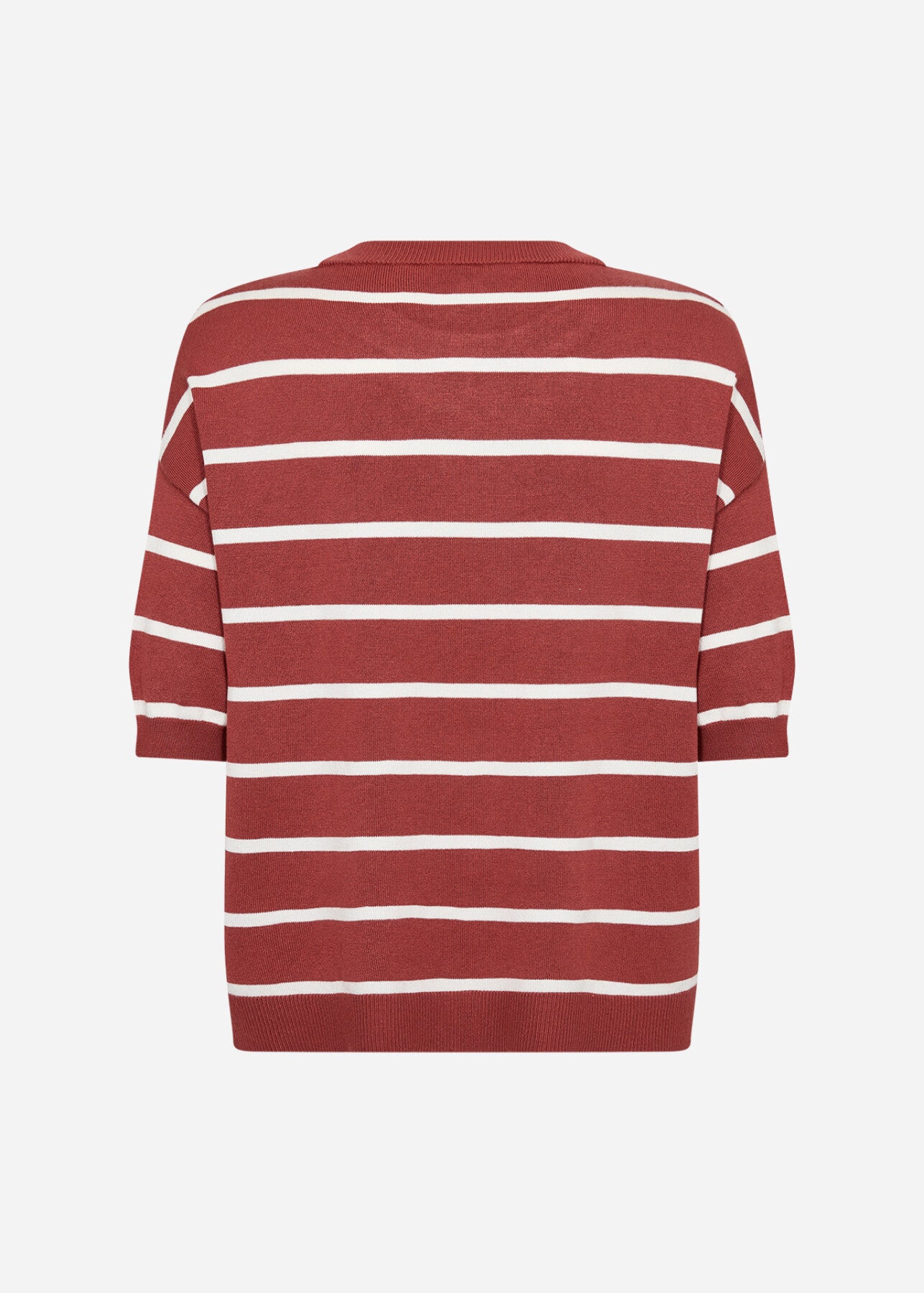 SC-DOLLIE STRIPE 794 Pullover Rust red
