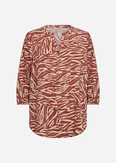 SC-SADE 2 Blouse Rust red