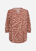 SC-SADE 2 Blouse Rust red