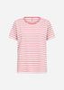 SC-RINA STRIPE 22 T-shirt Pink