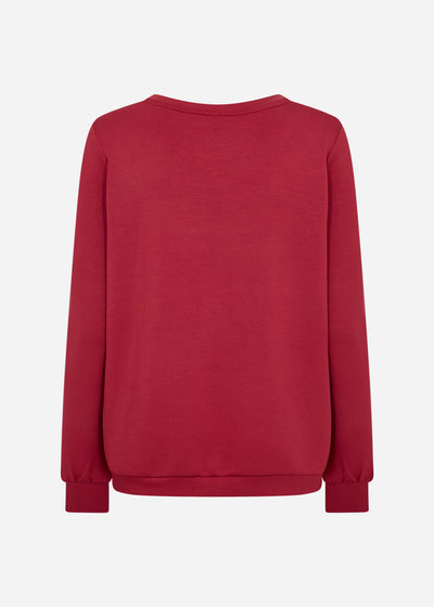 SC-BANU 194 Blouse Dark red