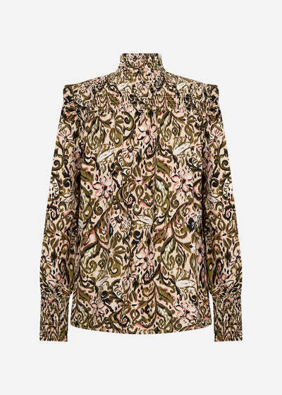 SC-VAVA 2 Blouse Dark green