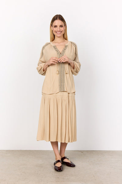 SC-SEBORA 1 Blouse Sand