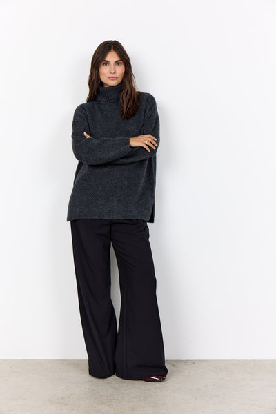 SC-GUNNA 6 Pullover Dark grey