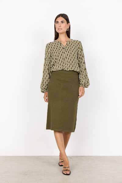 SC-DOLLIE 798 Skirt Dark green