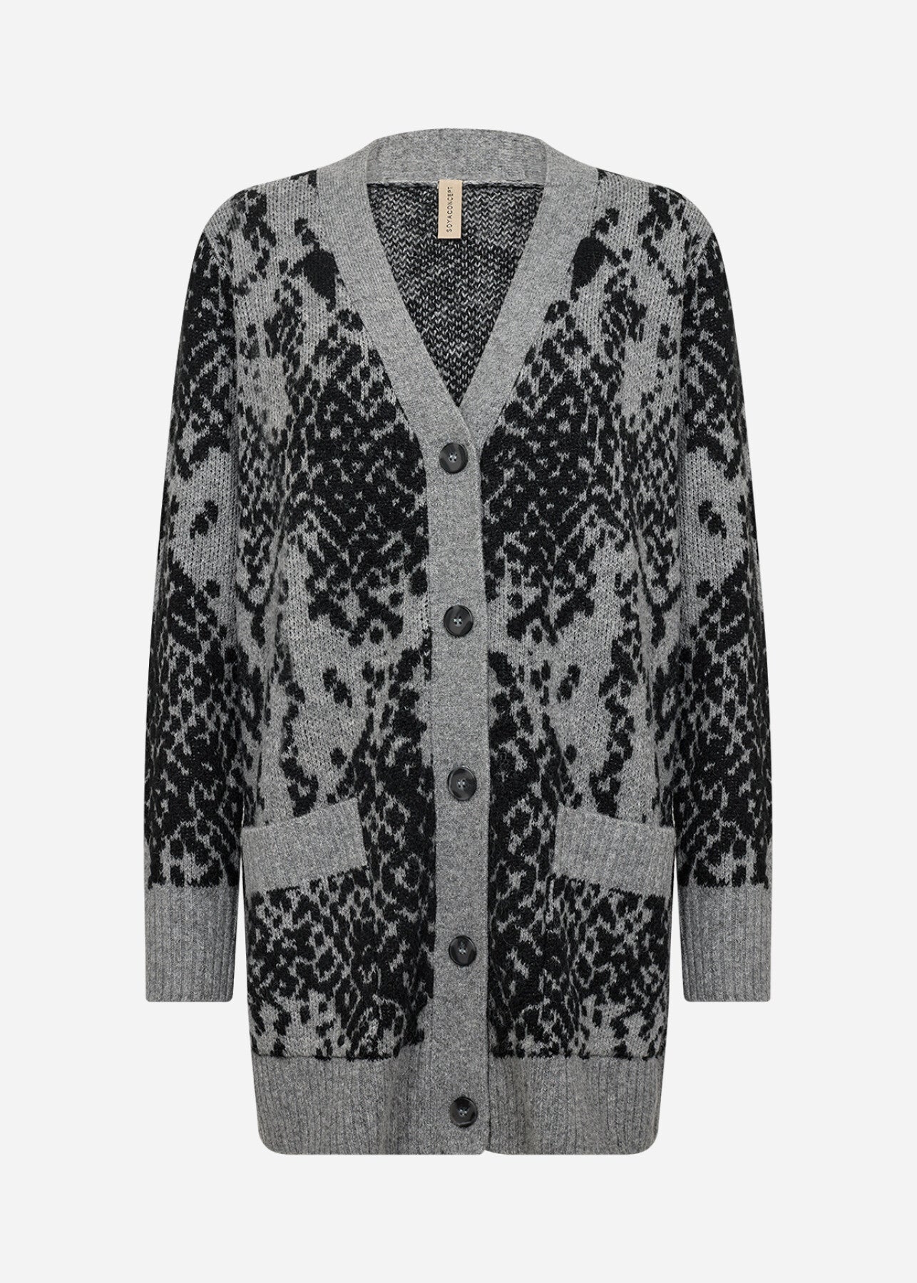 SC-VENDI 3 Cardigan Grey