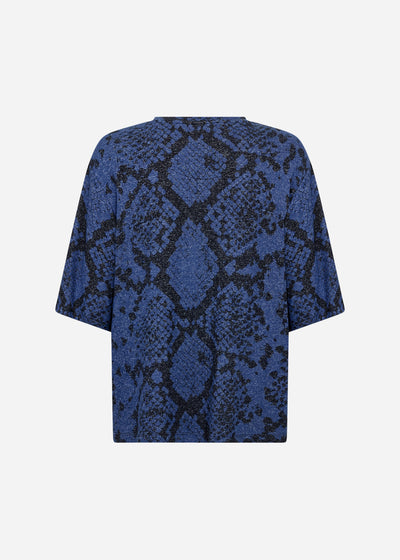 SC-BIARA AOP 144 T-shirt Dark blue