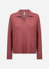 SC-BIARA 159 Blouse Ruby red