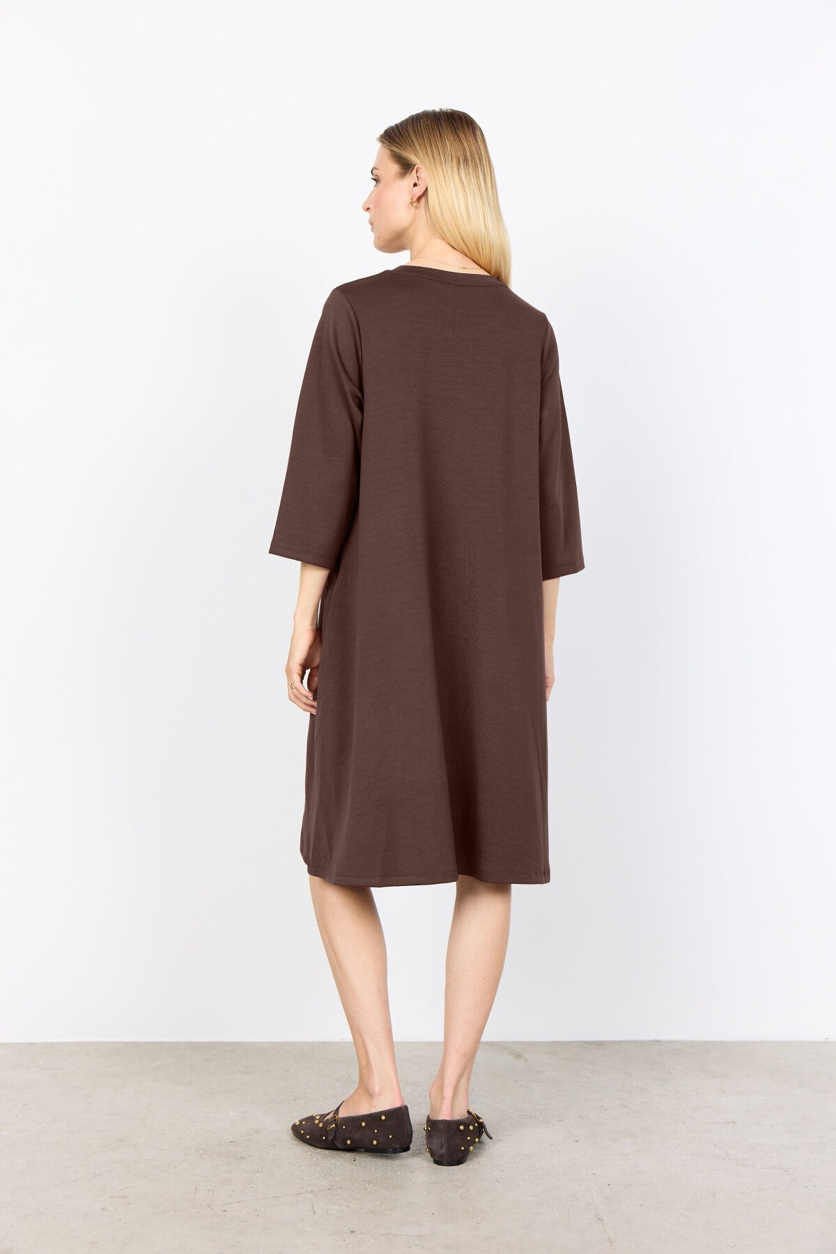 SC-BANU 155 Dress Dark brown