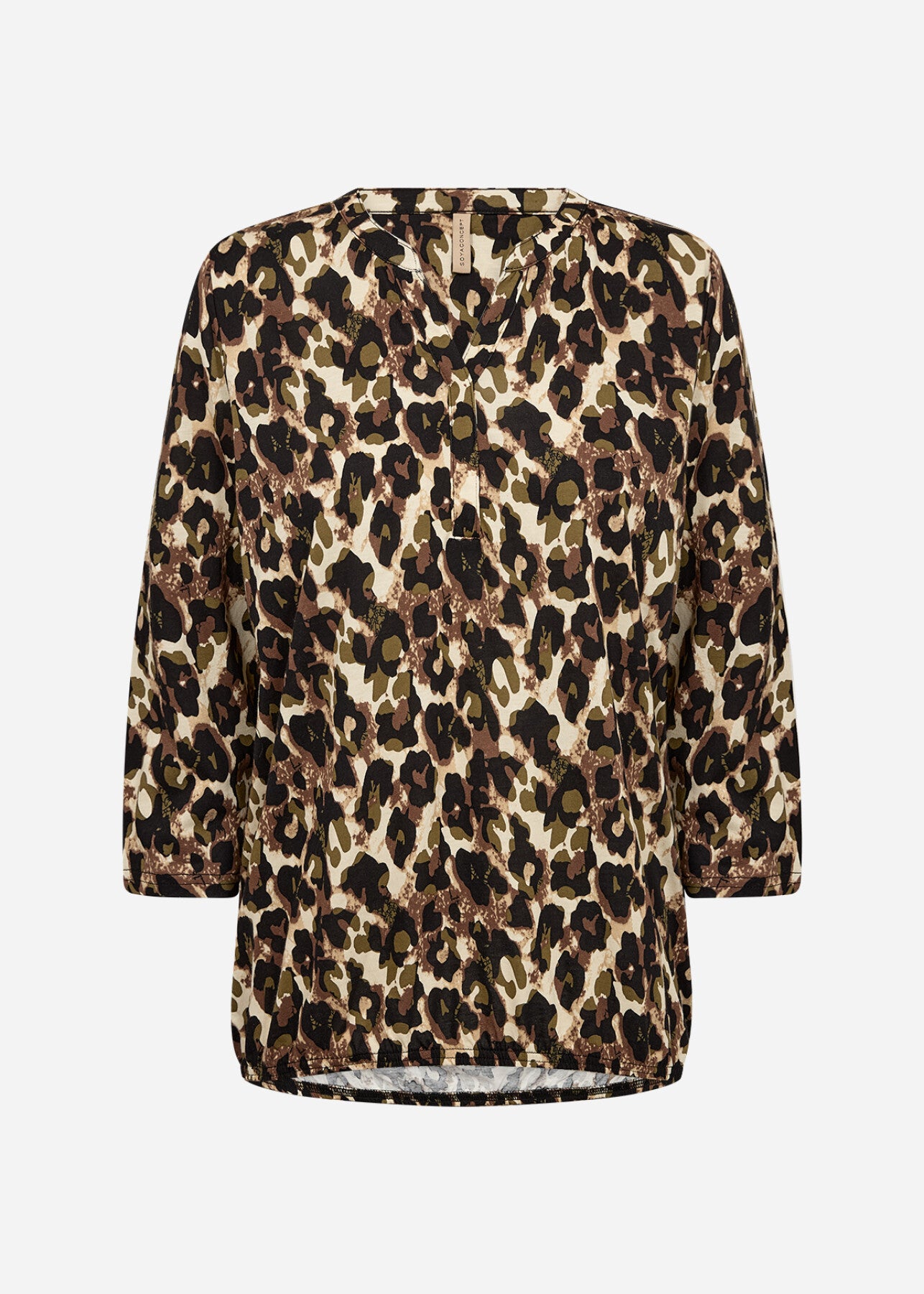 SC-FELICITY AOP 516 Blouse Olive