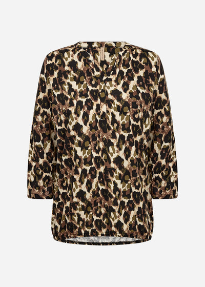 SC-FELICITY AOP 516 Blouse Olive