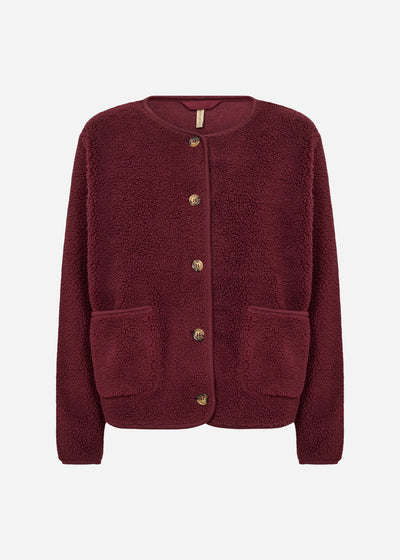 SC-ONYX 2 Cardigan Dark red