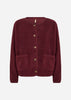 SC-ONYX 2 Cardigan Dark red