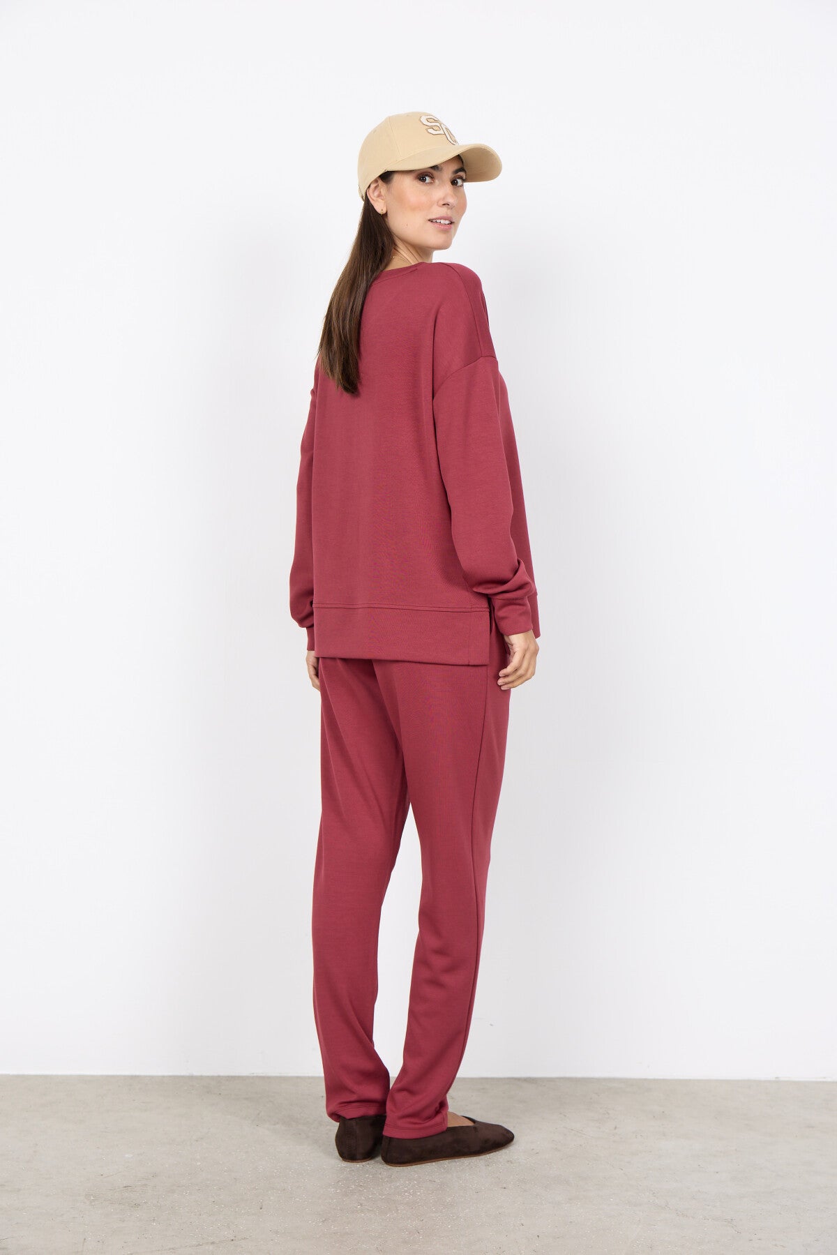 SC-BANU 164 Sweatshirt Ruby red