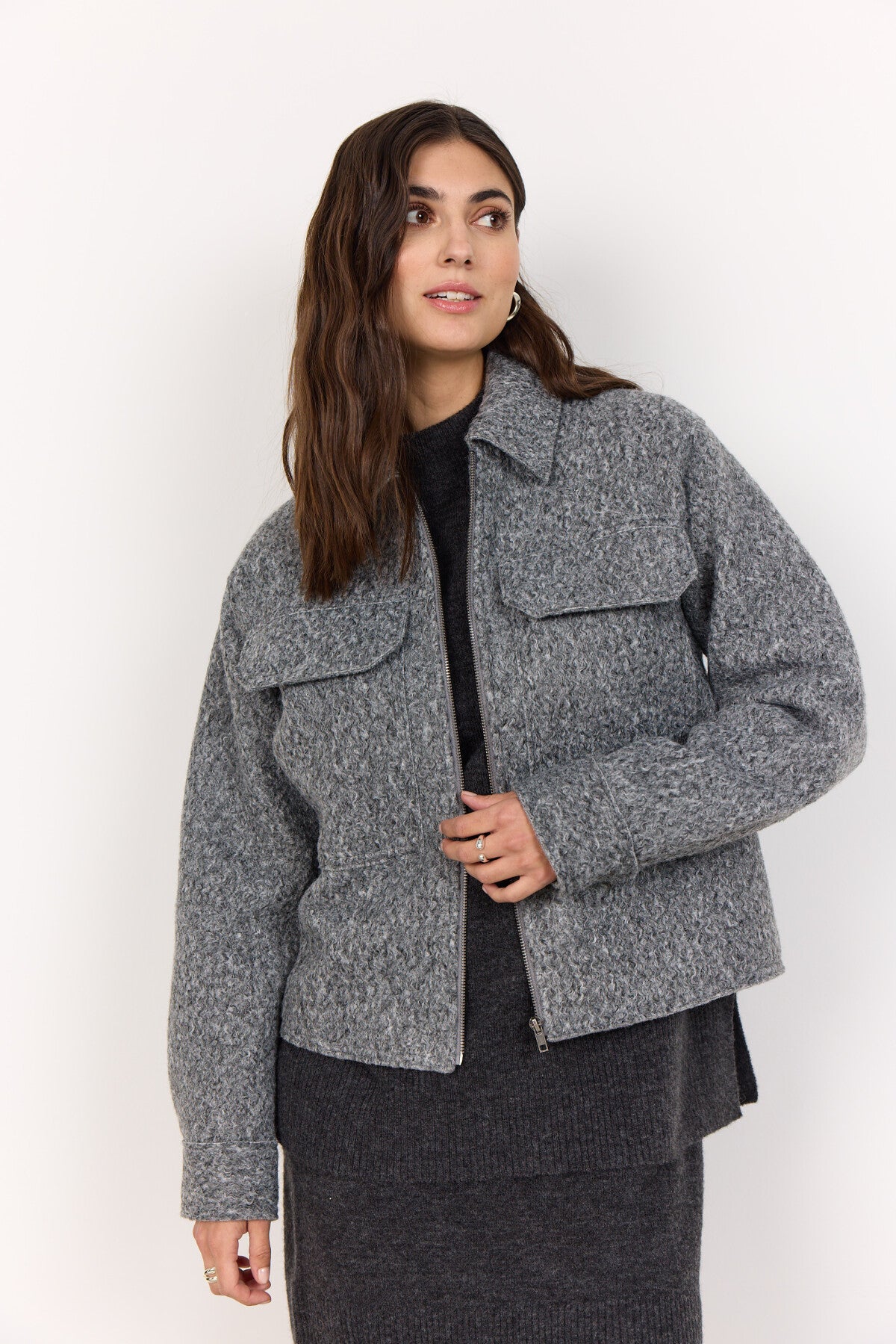 SC-VIVEKA 1 Jacket Grey