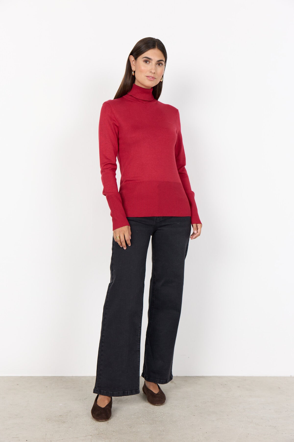 SC-DOLLIE 145 Pullover Dark red