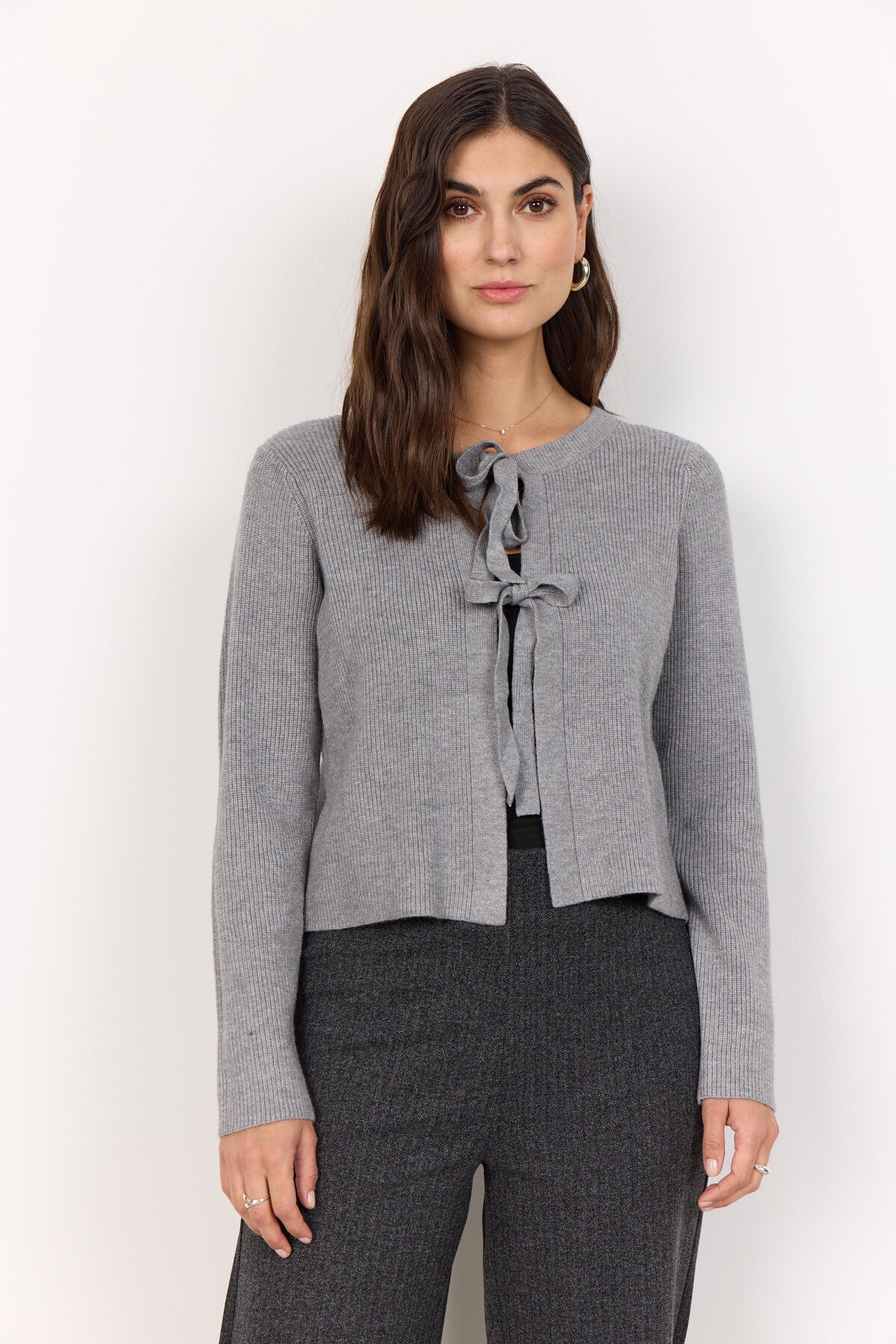 SC-KANITA 26 Cardigan Grey