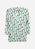 SC-FELICITY AOP 534 Blouse Green