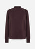 SC-BANU 332 Blouse Dark plum