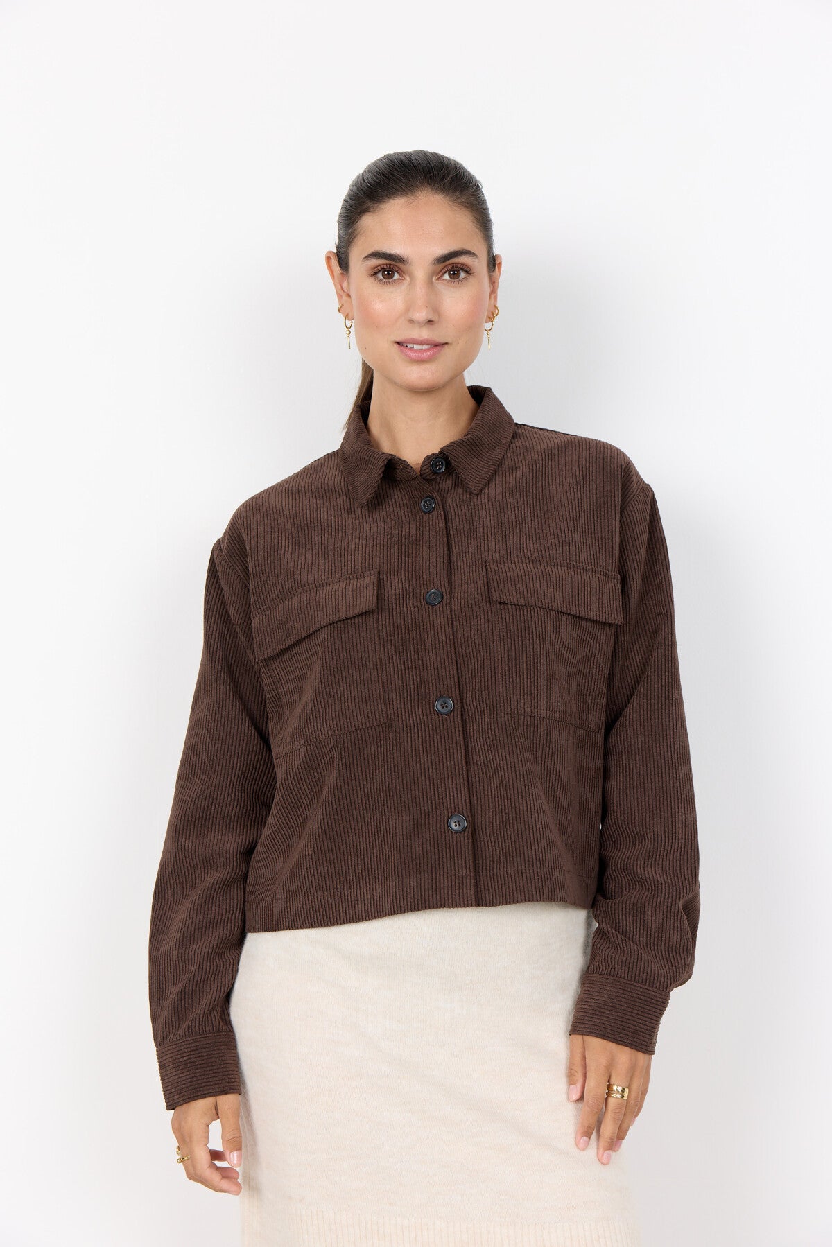 SC-BINDI 18 Jacket Dark brown