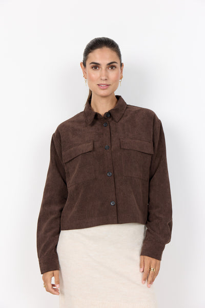 SC-BINDI 18 Jacket Dark brown