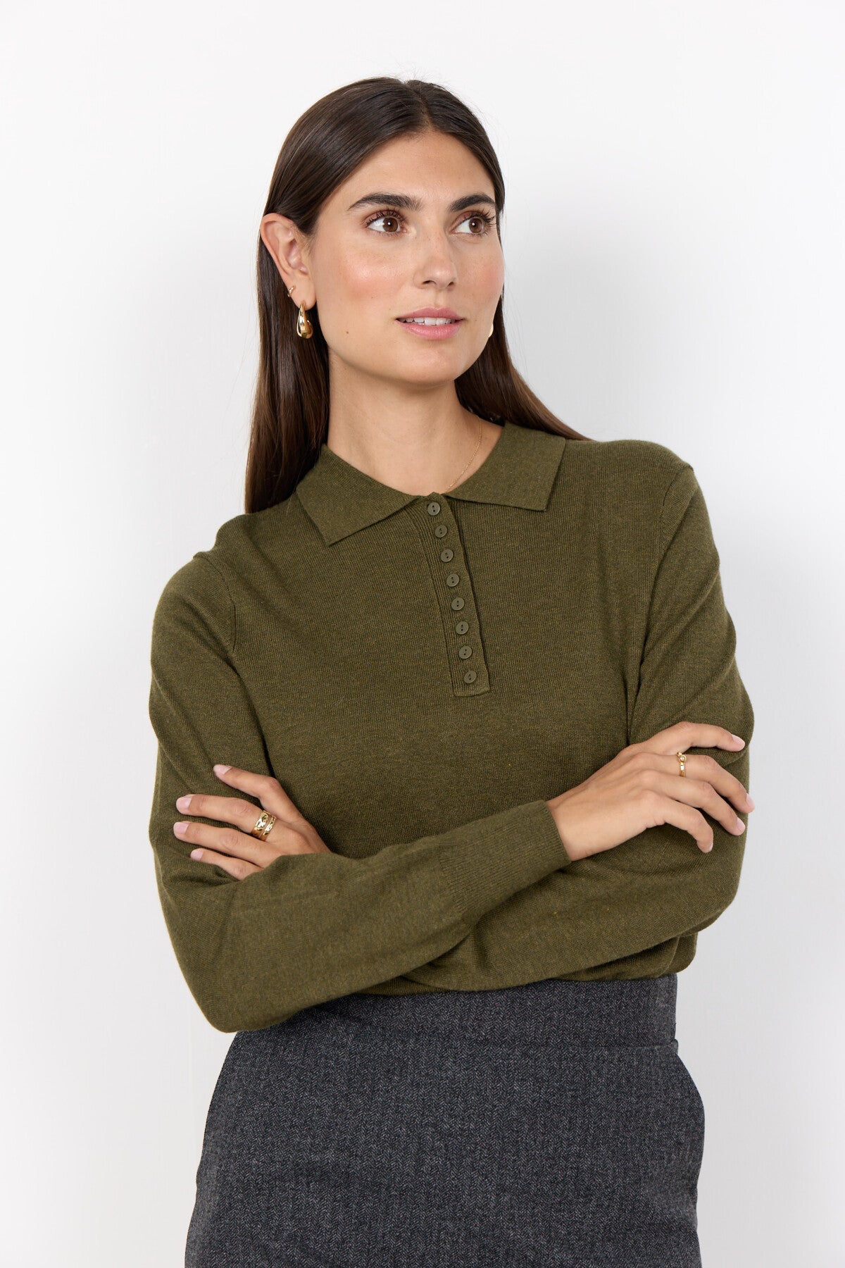 SC-DOLLIE 799 Pullover Dark green