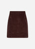 SC-HELIN 1 Skirt Dark plum